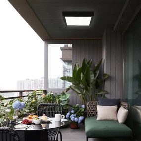 Brilagi - LED Dimmable fürdőszoba világítótest FRAME SMART LED/24W/230V IP44 fekete + DO