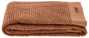 Narancssárgás barna pamut fürdőlepedő 70x140 cm Terracotta – Zone