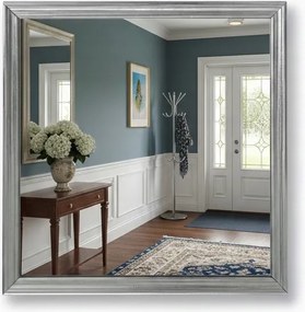 Duša Klasszikus Tükör| 40 cm x 40 cm| Arany Keret| 2 Minták