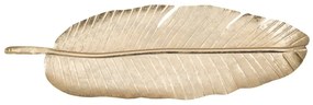 Leaf aranyszínű dekoráció, 55,5 x 18 cm - Mauro Ferretti