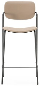 Bézs bárszék szett 2 db-os (ülésmagasság 68 cm) Maika – Marckeric