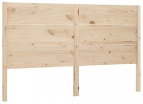 tömör fenyőfa fejtámla 206 x 4 x 100 cm