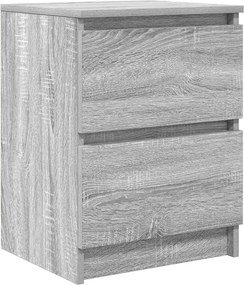 vidaXL szürke sonoma színű szerelt fa TV-szekrény 40x35x54 cm