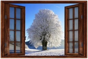 Poszterek 60x40 Téli fa kép