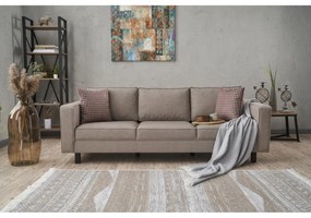 3 személyes kanapé Kale Linen - Krém