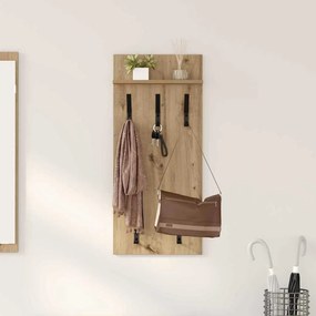 Fali Kabáthorog kézműves tölgy 90 x 40 x 10 cm Faanyag