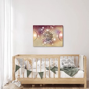 Kép - Mandala elemekkel (70x50 cm)