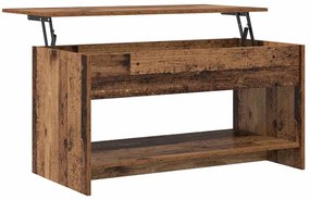 Dohányzóasztal Régi fa 102 x 50 x 52.5 cm Faanyag