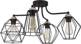 TK Lighting GALAXY 1645 Plafonlámpa 4x60W/E27