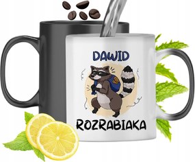 Dávidnak Varázslatos Bögre Gyerek Fiú Ajándék Nyomtatott Fotóval