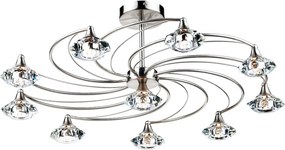 Dar Lighting LUTHER LUT2346 Plafonlámpa 10x40W/G9