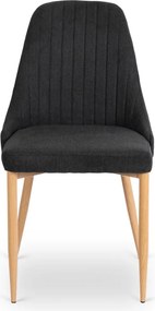 Szék fekete színben. TORINO