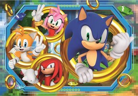 Sonic a sündisznó Ring 180 db-os puzzle Clementoni