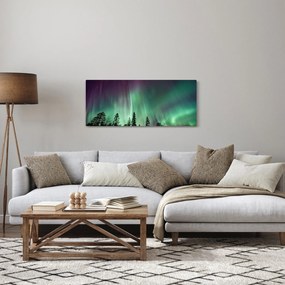 Északi fény képe (120x50 cm)