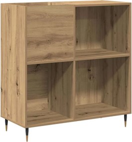 vidaXL Hanglemez szekrény kézműves tölgy 85 x 38 x 89 cm Faanyag
