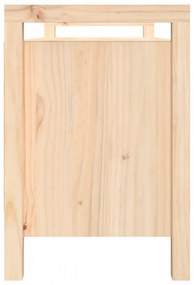 tömör fenyőfa előszoba pad 110 x 40 x 60 cm