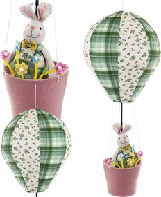 Nyuszi Lufiban 95 CM Húsvéti Nyuszi Felakasztható