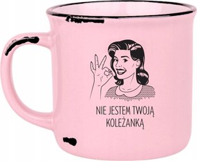 Bögre Rózsaszín Retro Vicces Anyák Napja Nem Vagyok A Barátod