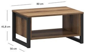 Dohányzóasztal Marni (sötét delano tölgy). 1053038
