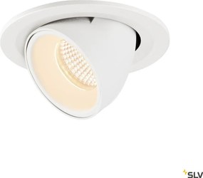 SLV NUMINOS® GIMBLE S 1005877 Beépíthető spotlámpa 1x8.6W/LED 2700K 720LM