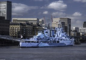 Poszter 29,7x21cm Hms Belfast, Assaf Frank