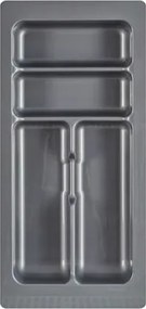 Evőeszköztartó Betét Fiókhoz 30cm Szürke 23x49