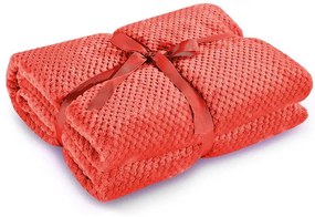 DecoKing Henry takaró, piros, 150 x 200 cm