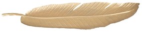 Leaf aranyszínű dekoráció, 55,5 x 18 cm - Mauro Ferretti