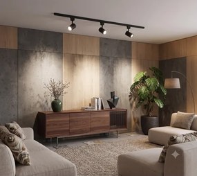 Philips - LED dimmelhető spotlámpa EASYLINK sínes rendszerhez 3xGU10/6,2W/230V 1m fekete