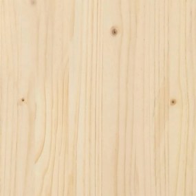 Fából készült Karácsonyfa Természetes 125 cm Tömör fenyőfa