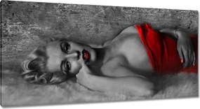 Vászonkép 115x55 Marilyn Monroe Ruha