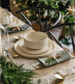Kőedény hatszemélyes étkészlet 18 db-os Malia – Bonami Selection
