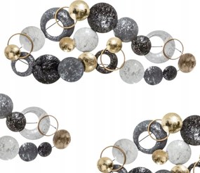 Fal Dekoráció modern hálószoba arany Fém fali dekoráció