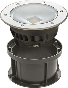 RENDL TERRA süllyesztett lámpa rozsdamentes acél 230V LED 20W 120° IP65 3000K