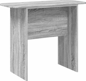 vidaXL Konzolasztal Szürke Sonoma 93 x 40 x 75 cm Faanyag