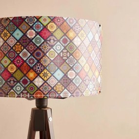 Állólámpa AYD 1xE27/40W/230V barna/többszínű