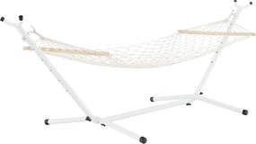 Függőágy állvány nélkül, fehér, ATIKA NEW TYP 2