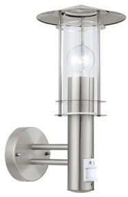 EGLO 30185 - LISIO szenzoros kültéri fali lámpa 1xE27/60W