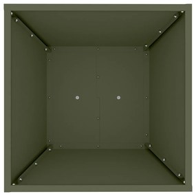 Növényállvány Olívazöld Fém 40 x 40 x 101 cm Növények