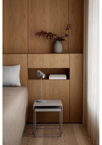 Világosszürke fém dohányzóasztal szett 2 db-os 40x40 cm Fera – Blomus