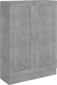 vidaXL betonszürke szerelt fa könyvszekrény 82,5 x 30,5 x 115 cm