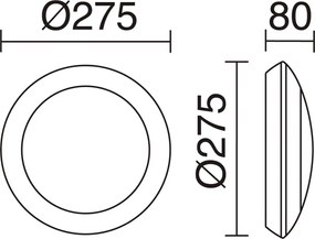 Novolux PIRO 559B-G31X1A-03 Süllyesztett mennyezeti lámpa 1x11W/GX53 1300LM IP66
