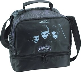 K-pop Démonvadászok Black thermo uzsonnás táska 21 cm