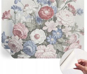 Dekoratív Öntapadós Tapéta Divatos Minták Színes csokor 312x219 cm