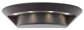 Redo 9407 - LED Kültéri fali lámpa PLATE 4xLED/3W/230V 4100K IP54 antrac