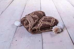 Frottír törülköző Dolce barna 70x140cm TiaHome