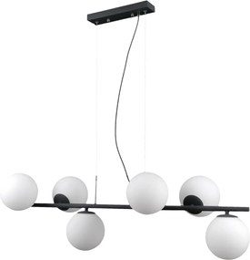 Italux RADDI PND-5510-6-BK Függőlámpa 6x5W/G9 IP20
