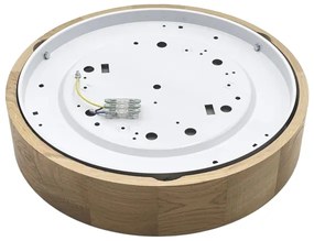 Brilagi - LED mennyezeti lámpa CARVALHO LED/36W/230V tölgy átm. 37,5 cm