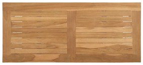 Dohányzóasztal tárolóval Barna 85 x 35 x 75 cm Tömör tíkfa