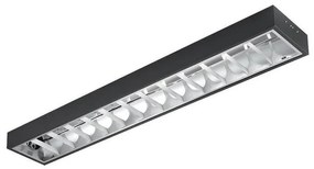 Fénycsöves lámpa T8 2xG13/18W/230V 120 cm fekete